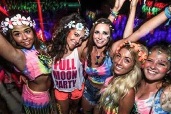 Full Moon Party – Transfert aller-retour en speed boat depuis Koh Samui